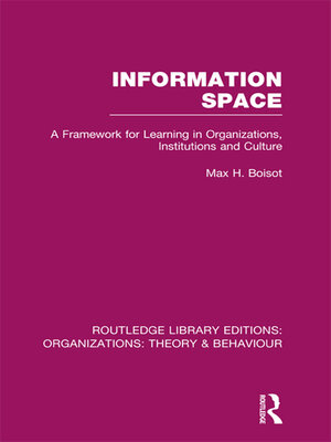 cover image of Information Space (RLE
